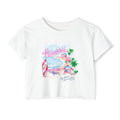 Hawaii Surf Beach Crop Top — Women's Festival Summer Tee