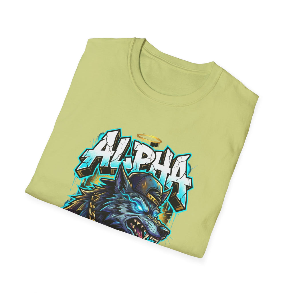 Alpha On The Streets Wolf Graphic T-Shirt — Urban Streetwear Tee