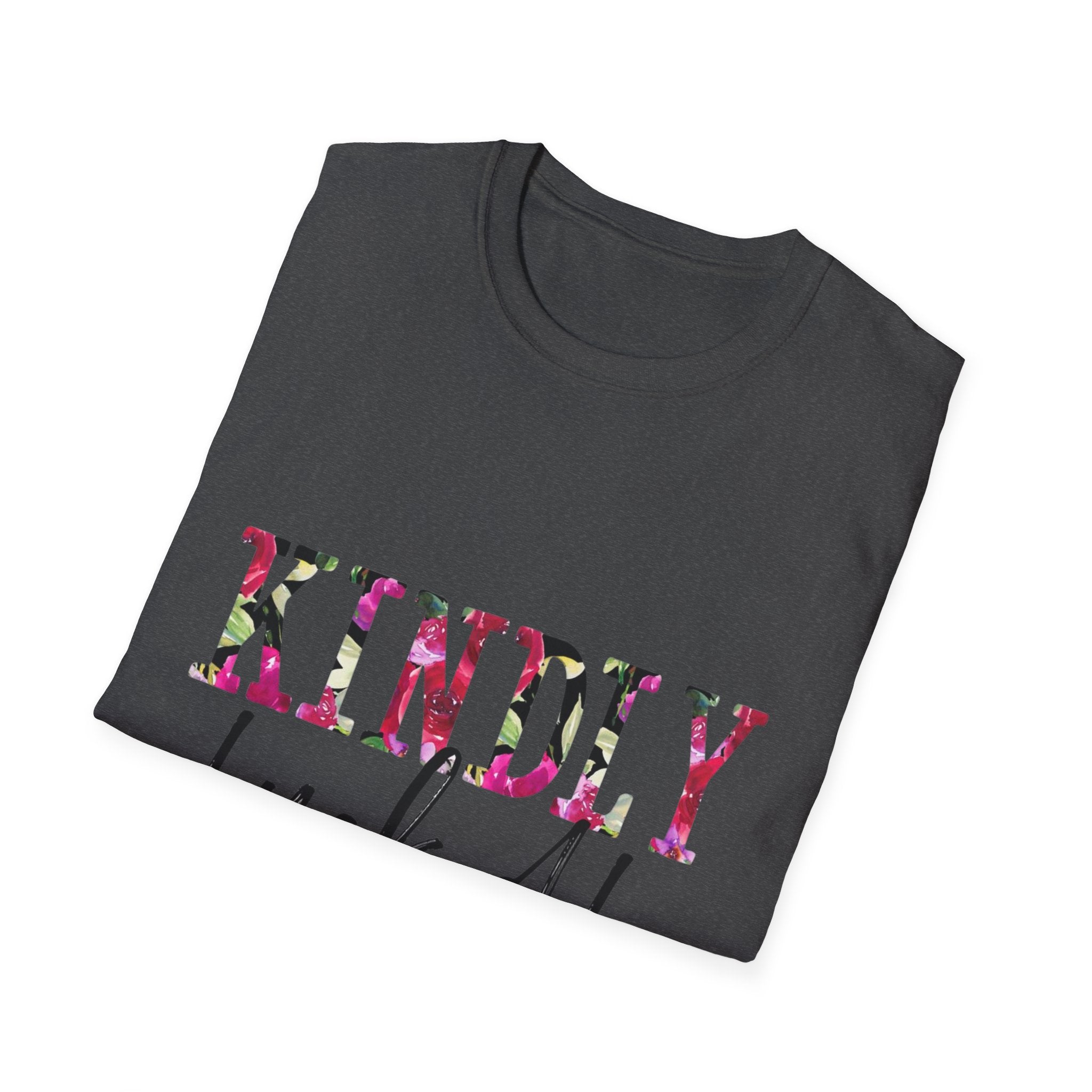 Graphic Tee — "Kindly F*ck Off" / "Fuck That Respectfully" Floral Statement T-Shirt