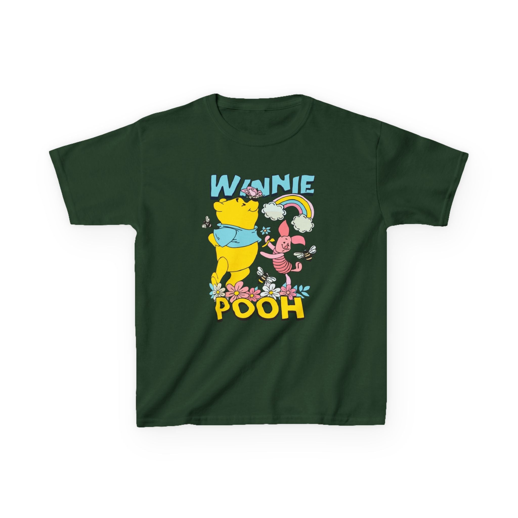 Winnie the Pooh Kids T-Shirt – Retro Pooh & Friends Graphic Tee for Children