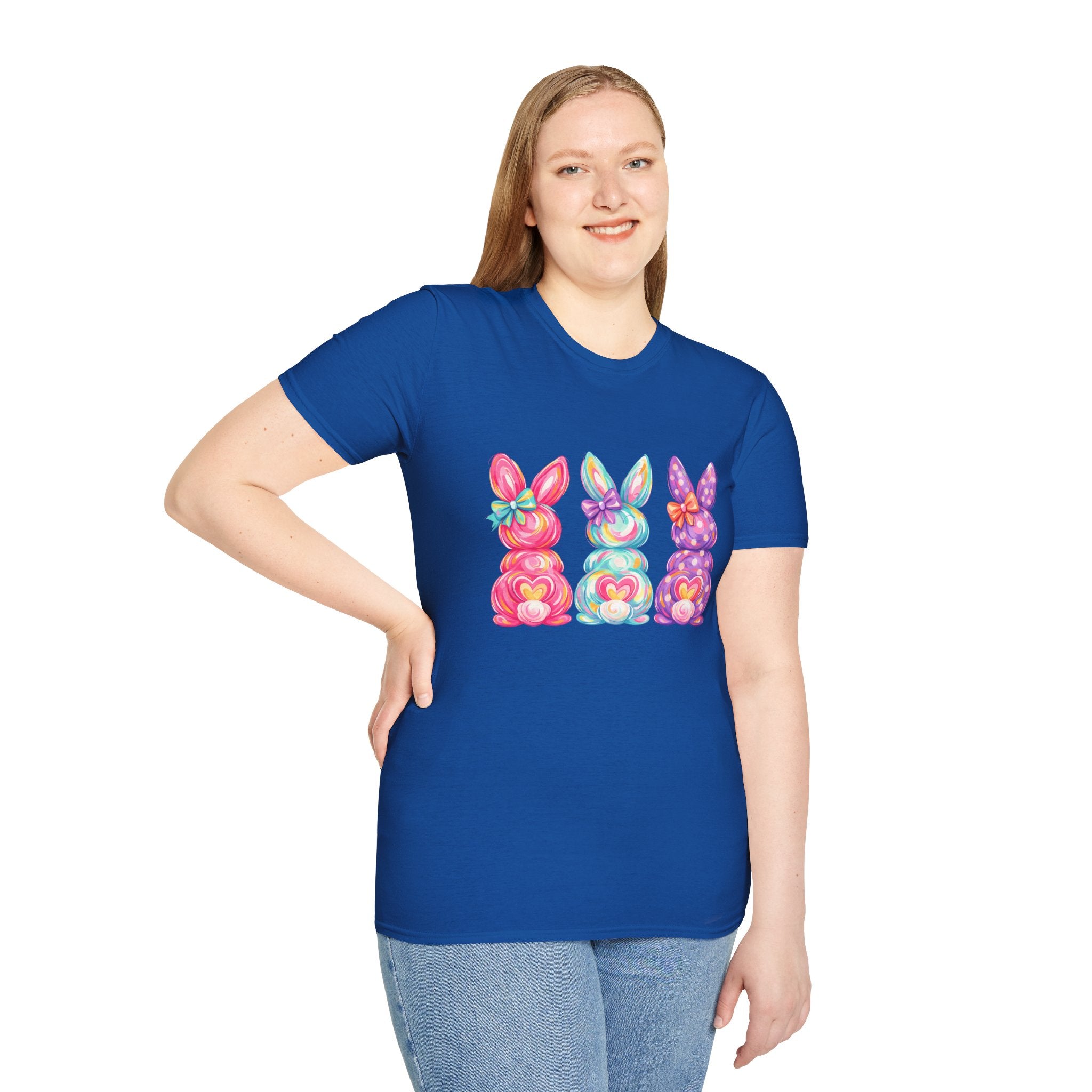Easter Rainbow Bunny Trio T-Shirt