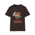 Toasted Cartoon Toast T-Shirt — Funny Retro Breakfast Graphic Tee