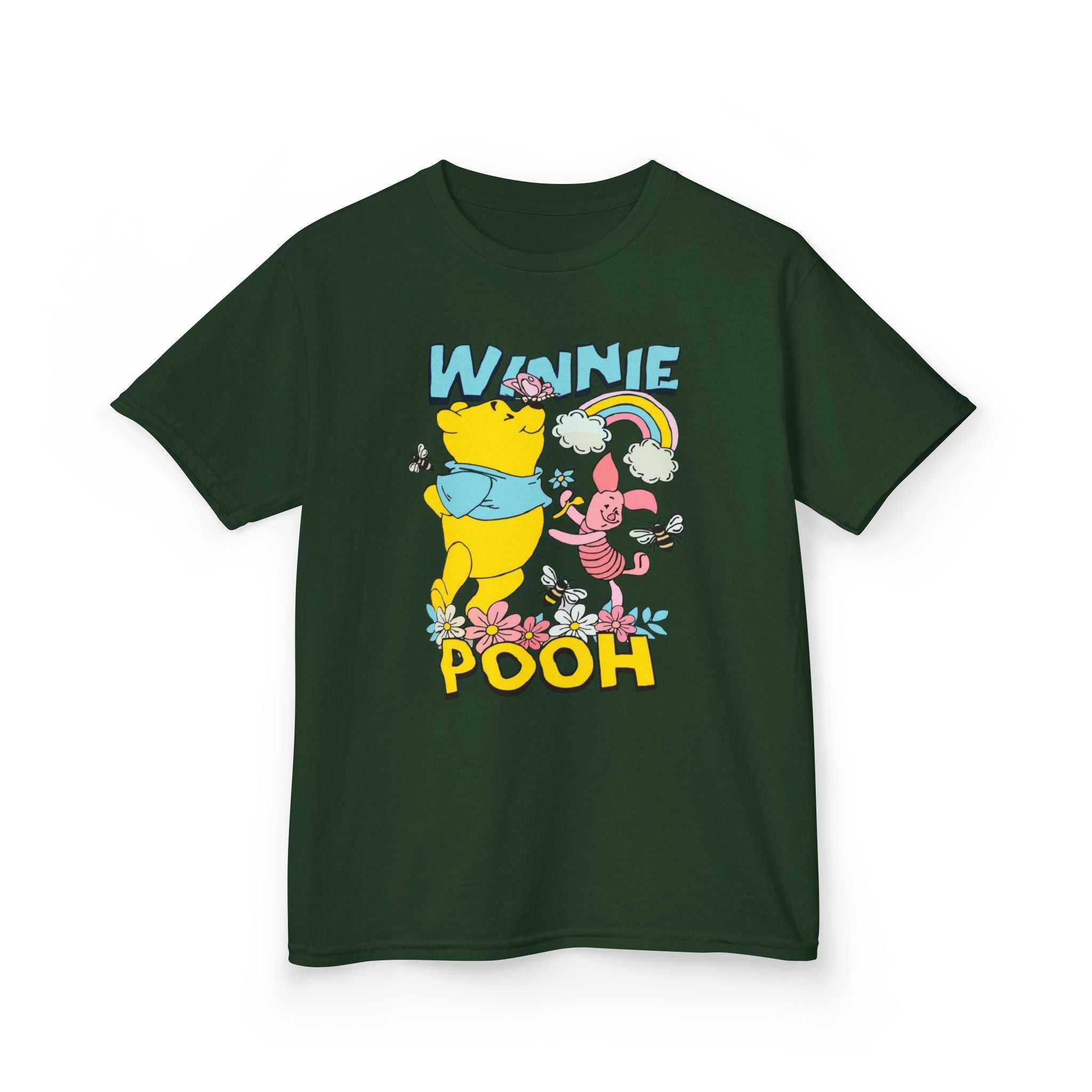 Winnie the Pooh Kids T-Shirt – Retro Pooh & Friends Graphic Tee for Children