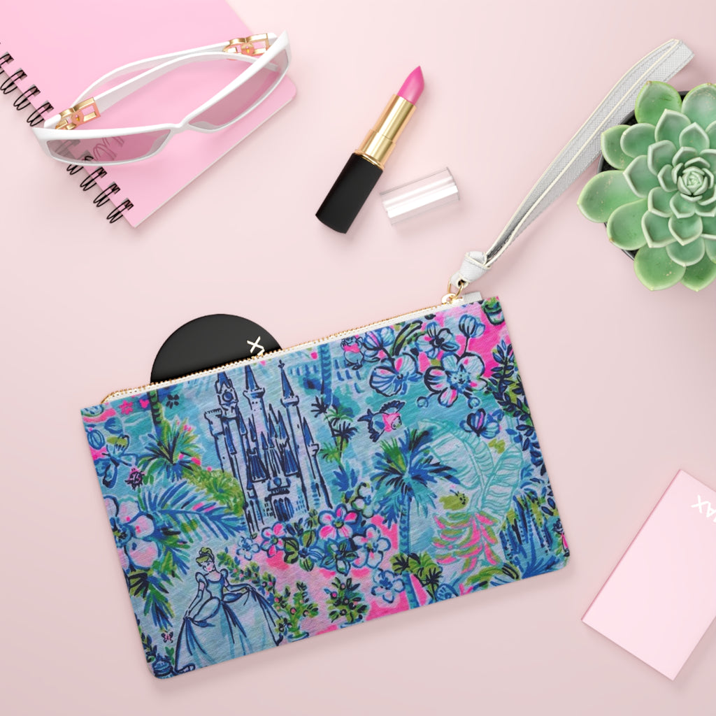 Fairytale Castle Floral Clutch
