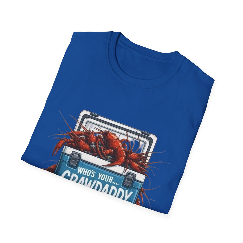 Crawdaddy T-Shirt — "Who's Your Crawdaddy" Crawfish Boil Tee