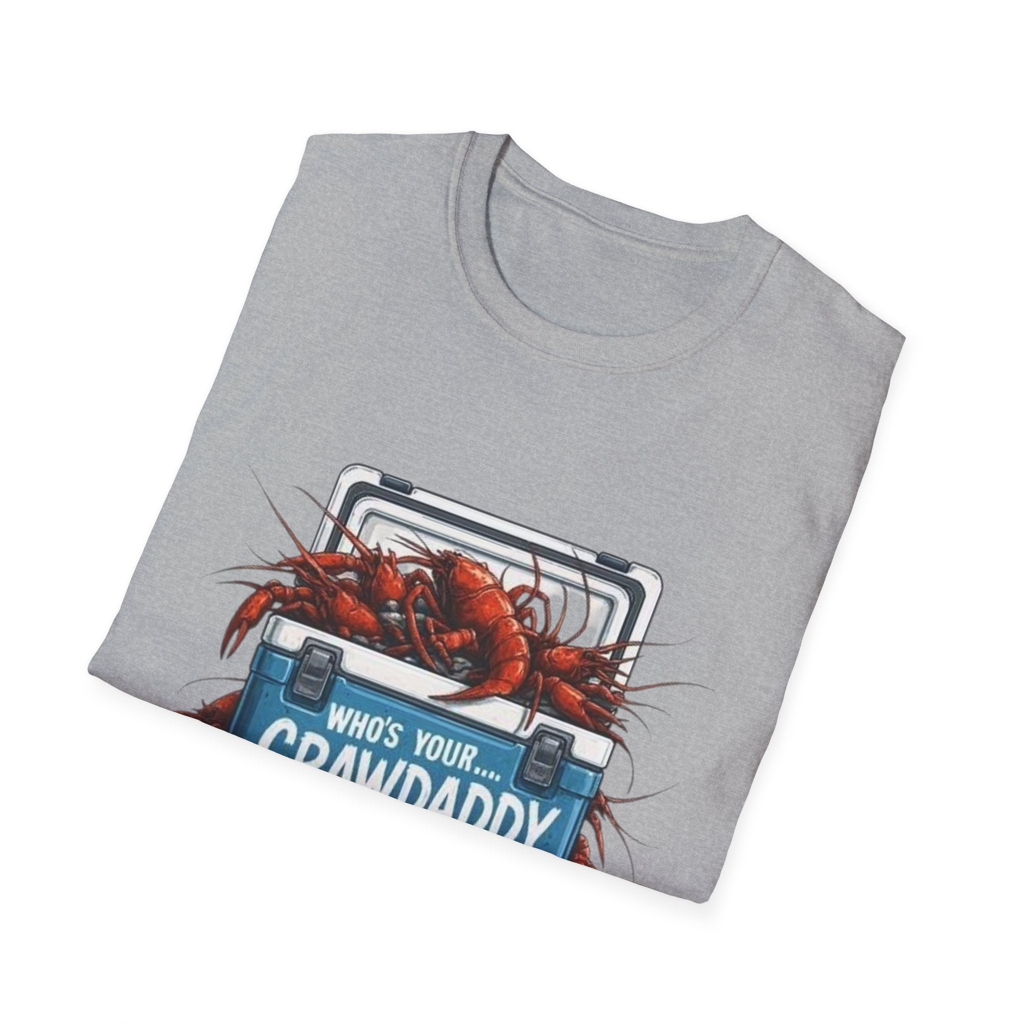 Crawdaddy T-Shirt — "Who's Your Crawdaddy" Crawfish Boil Tee