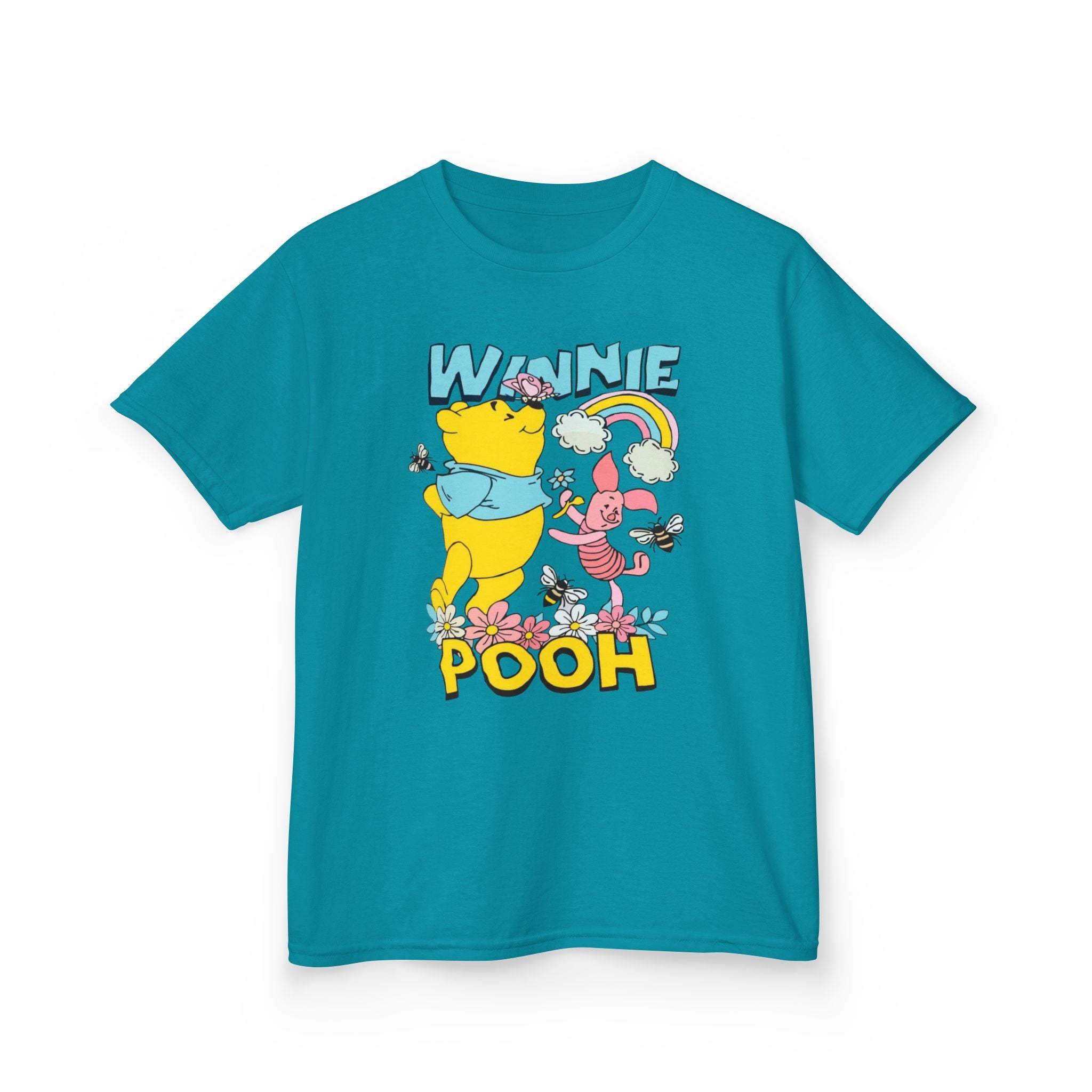 Winnie the Pooh Kids T-Shirt – Retro Pooh & Friends Graphic Tee for Children