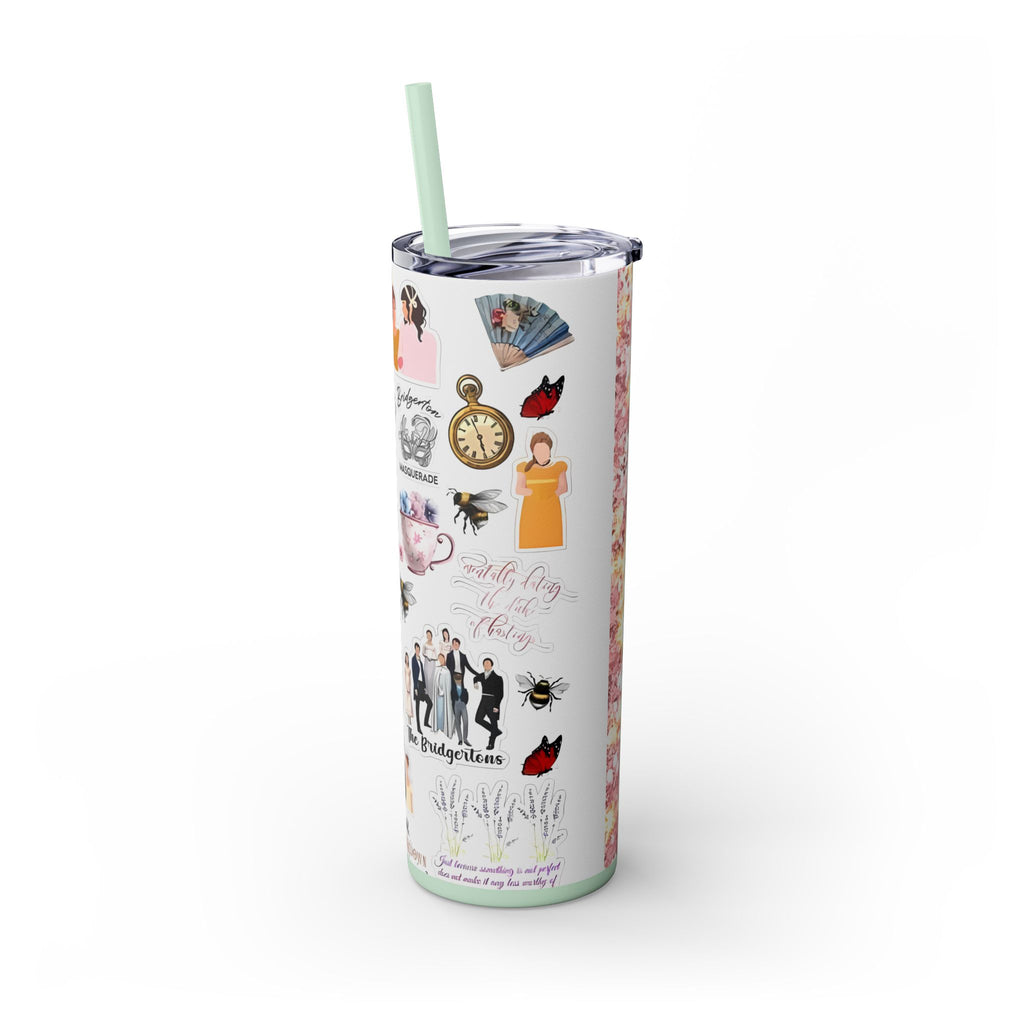 Bridgerton 20oz Skinny Tumbler with Straw