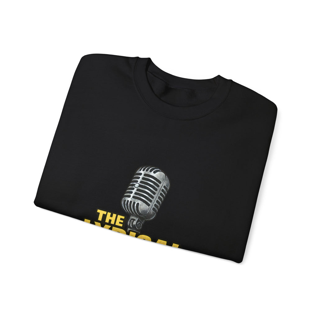 Lyrical Lounge Crewneck Sweatshirt — Cozy Music-Inspired Pullover
