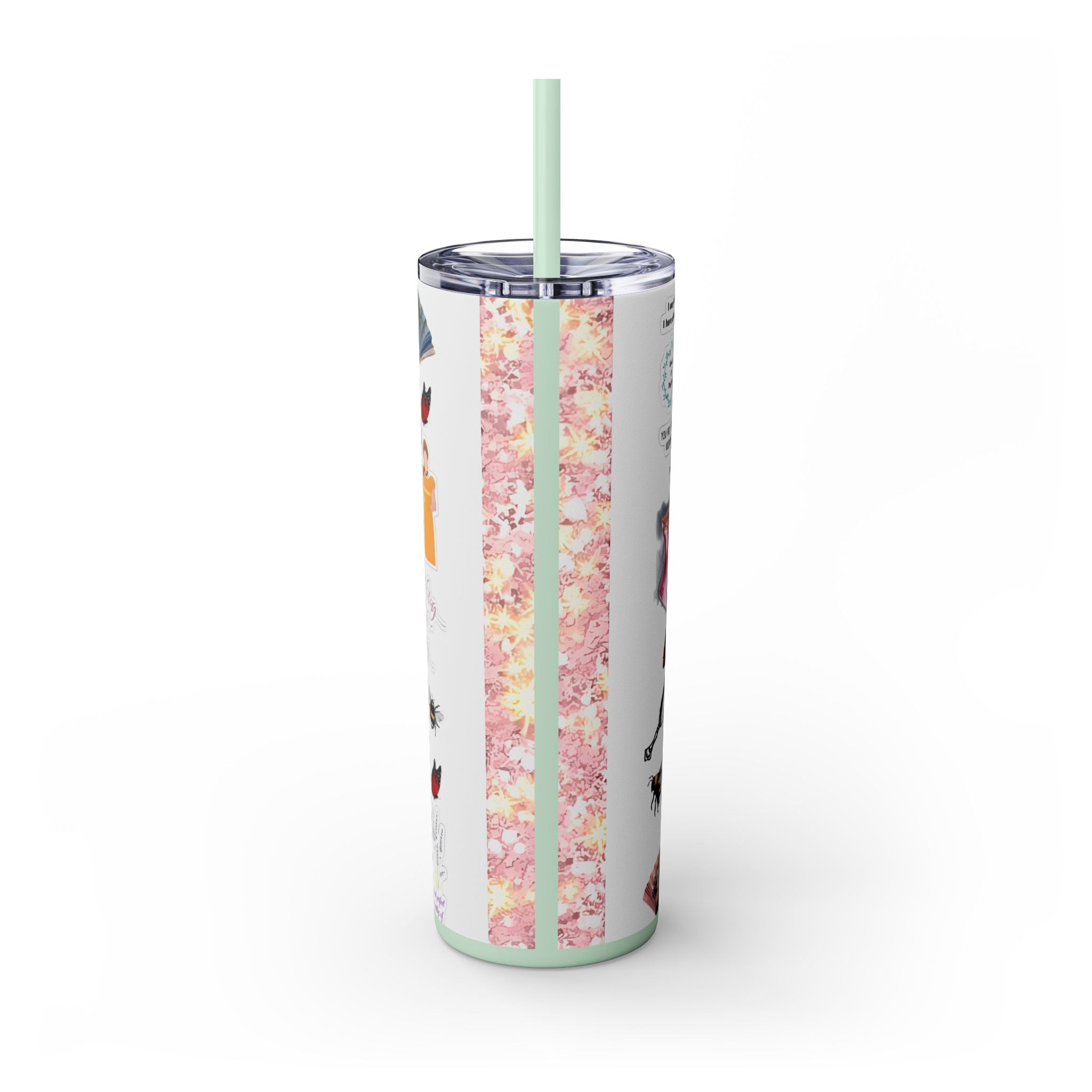 Bridgerton 20oz Skinny Tumbler with Straw