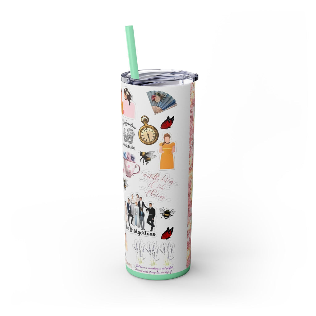 Bridgerton 20oz Skinny Tumbler with Straw