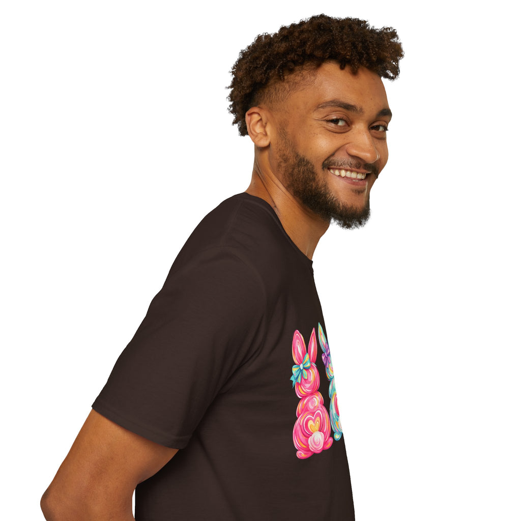 Easter Rainbow Bunny Trio T-Shirt