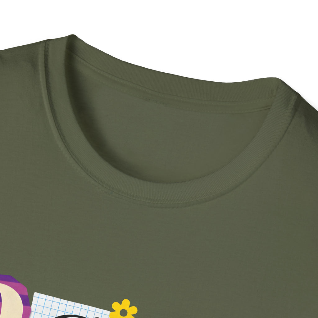 T-Shirt — "Pray About Everything" Colorful Floral Faith Graphic
