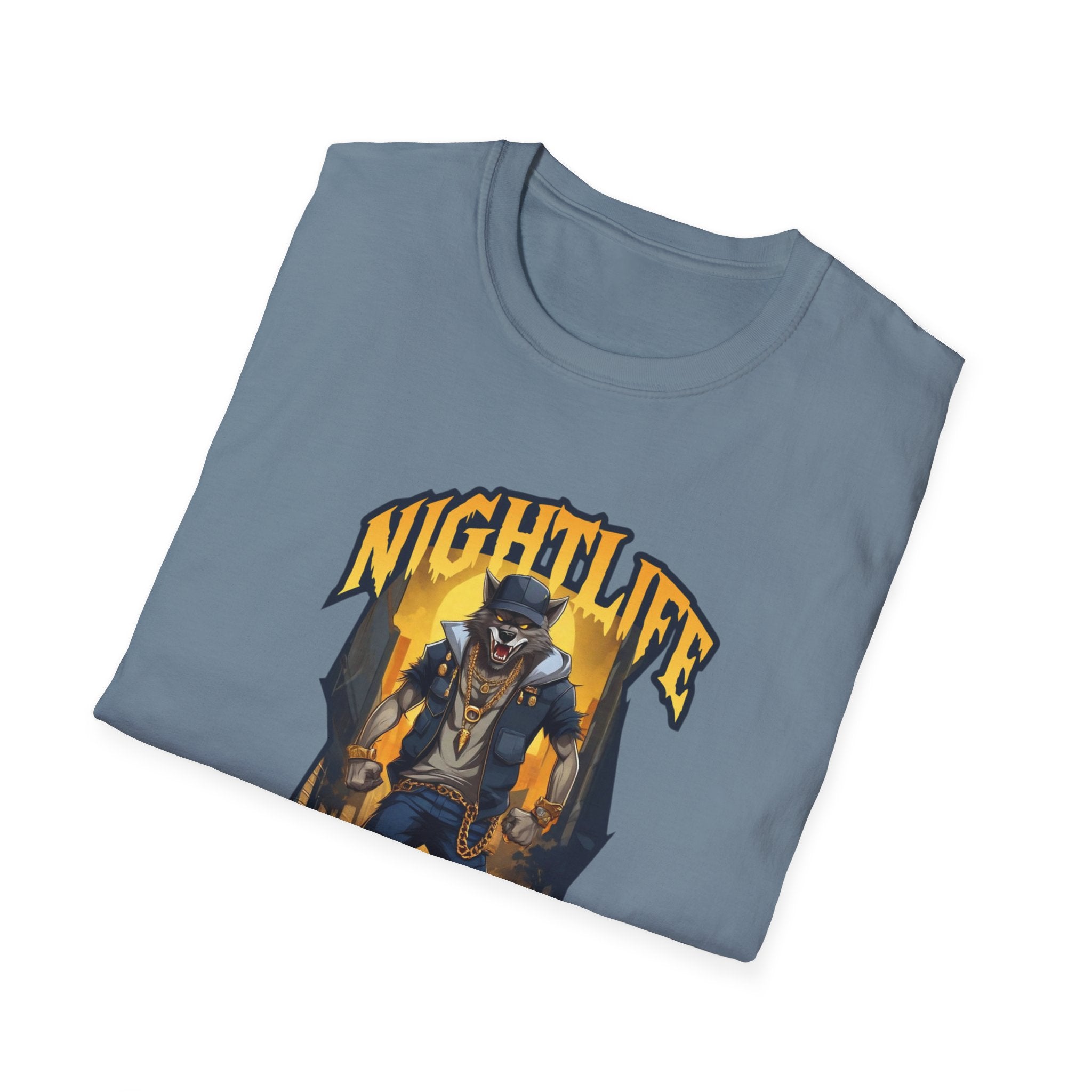 Nightlife Alpha T-Shirt — Werewolf Graphic Tee