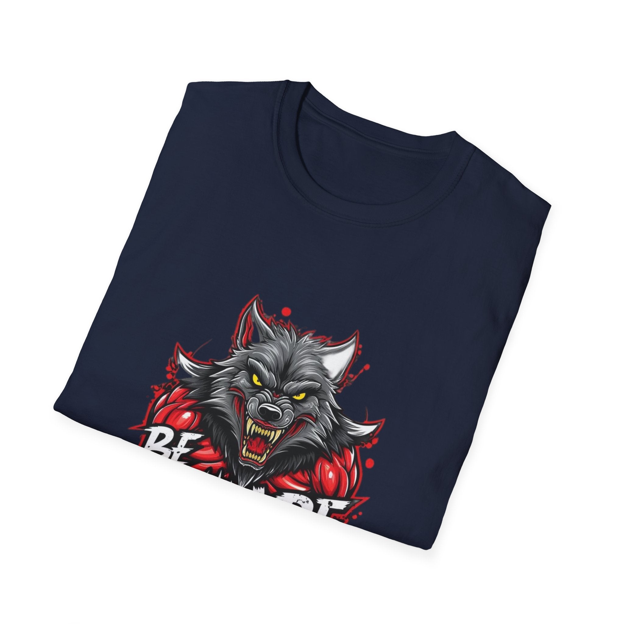 Be Aware Werewolf Graphic T-Shirt — Horror Wolf Design