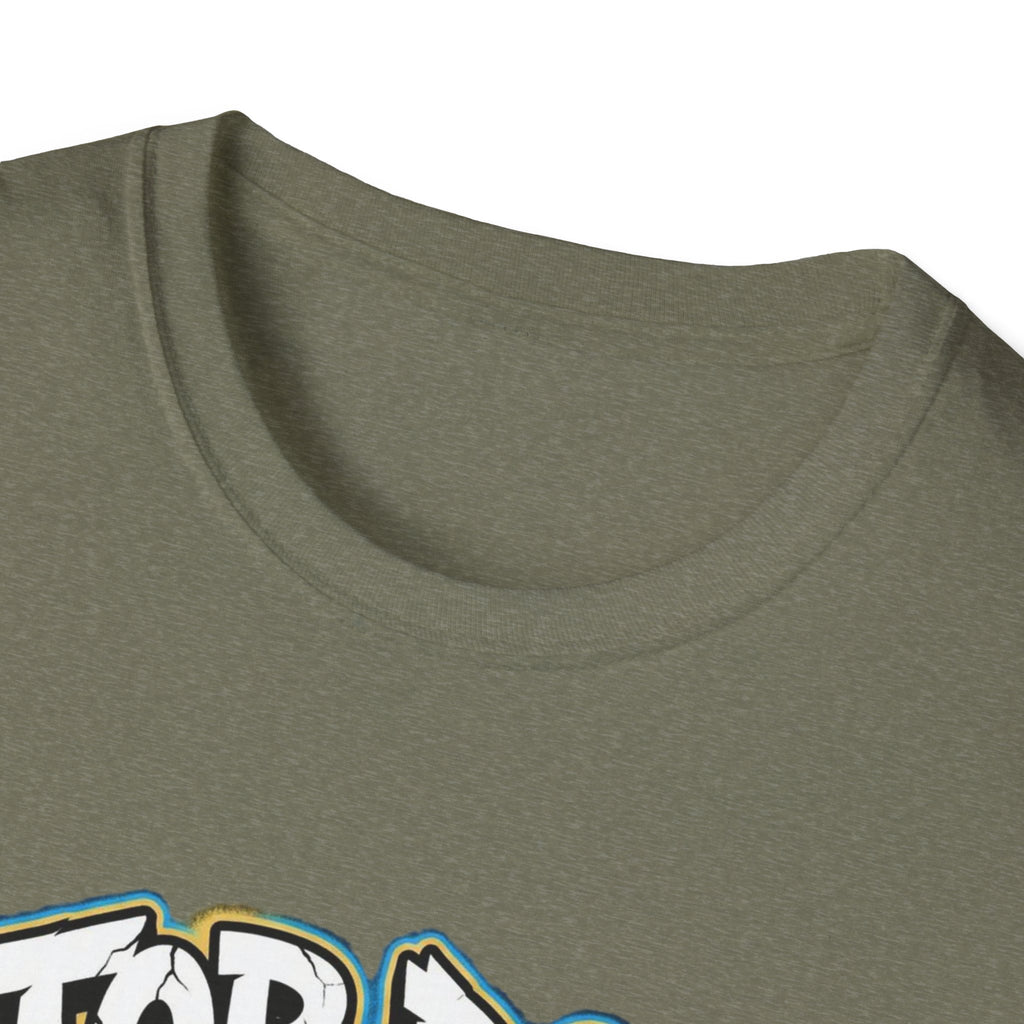 Top Dog On The Block Graphic T-Shirt — Bold Blue Wolf Streetwear Tee