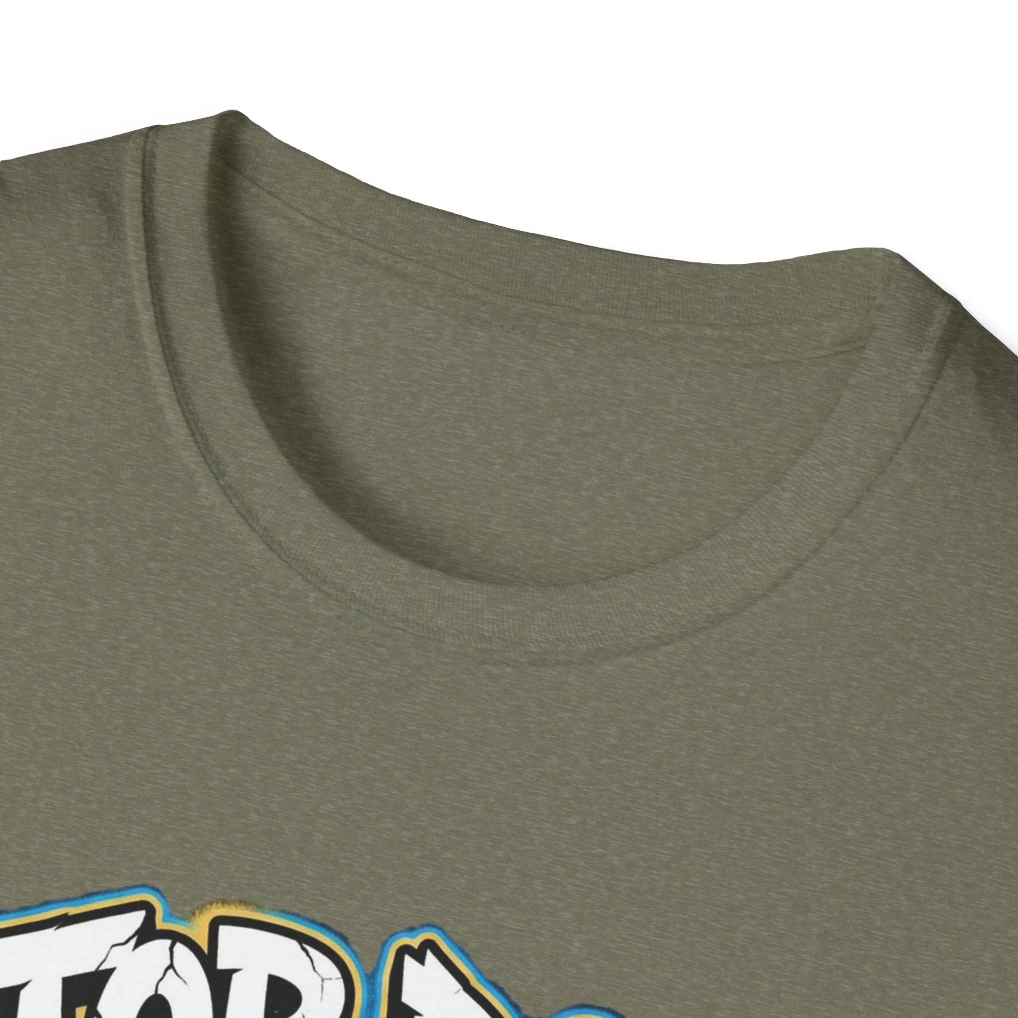 Top Dog On The Block Graphic T-Shirt — Bold Blue Wolf Streetwear Tee