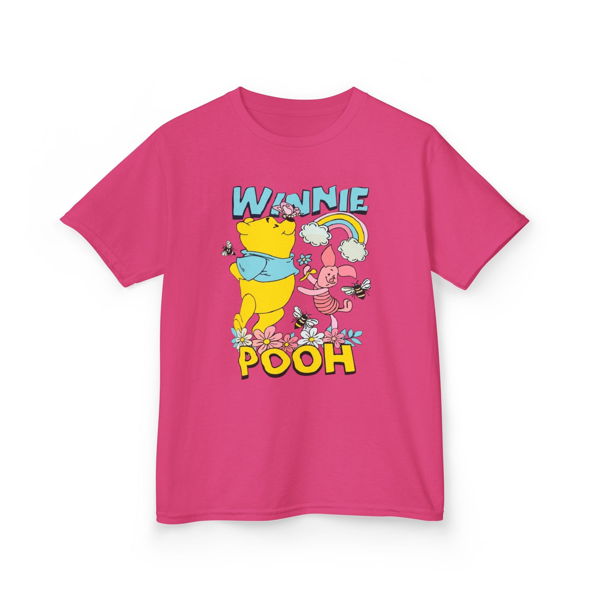 Winnie the Pooh Kids T-Shirt – Retro Pooh & Friends Graphic Tee for Children