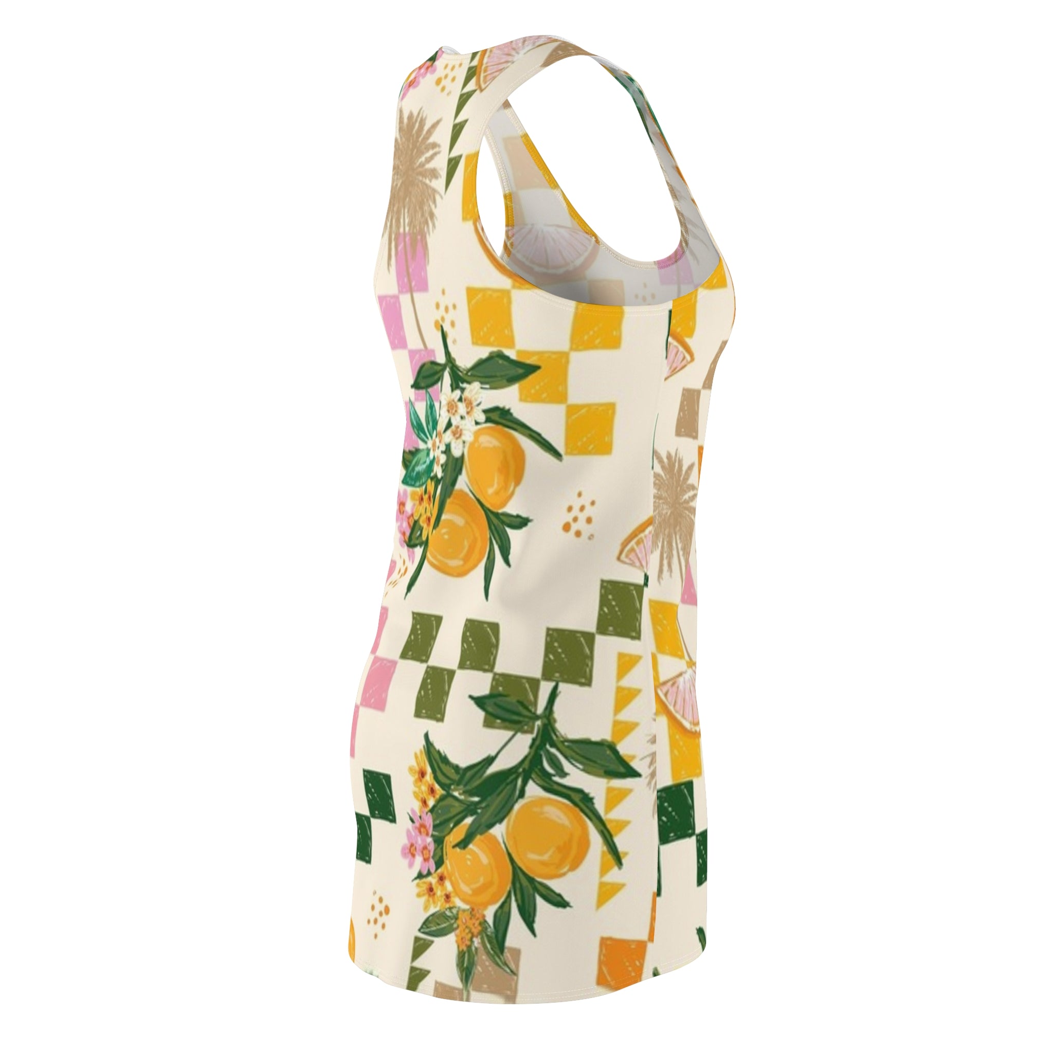 Women's Cut & Sew Racerback Dress (AOP)