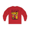 Dope Vibes Long Sleeve Tee — Retro Graphic ‘dope vibes’