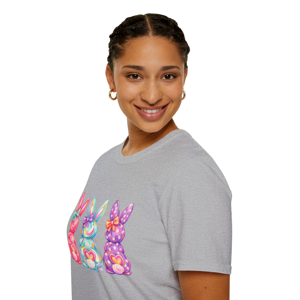 Easter Rainbow Bunny Trio T-Shirt