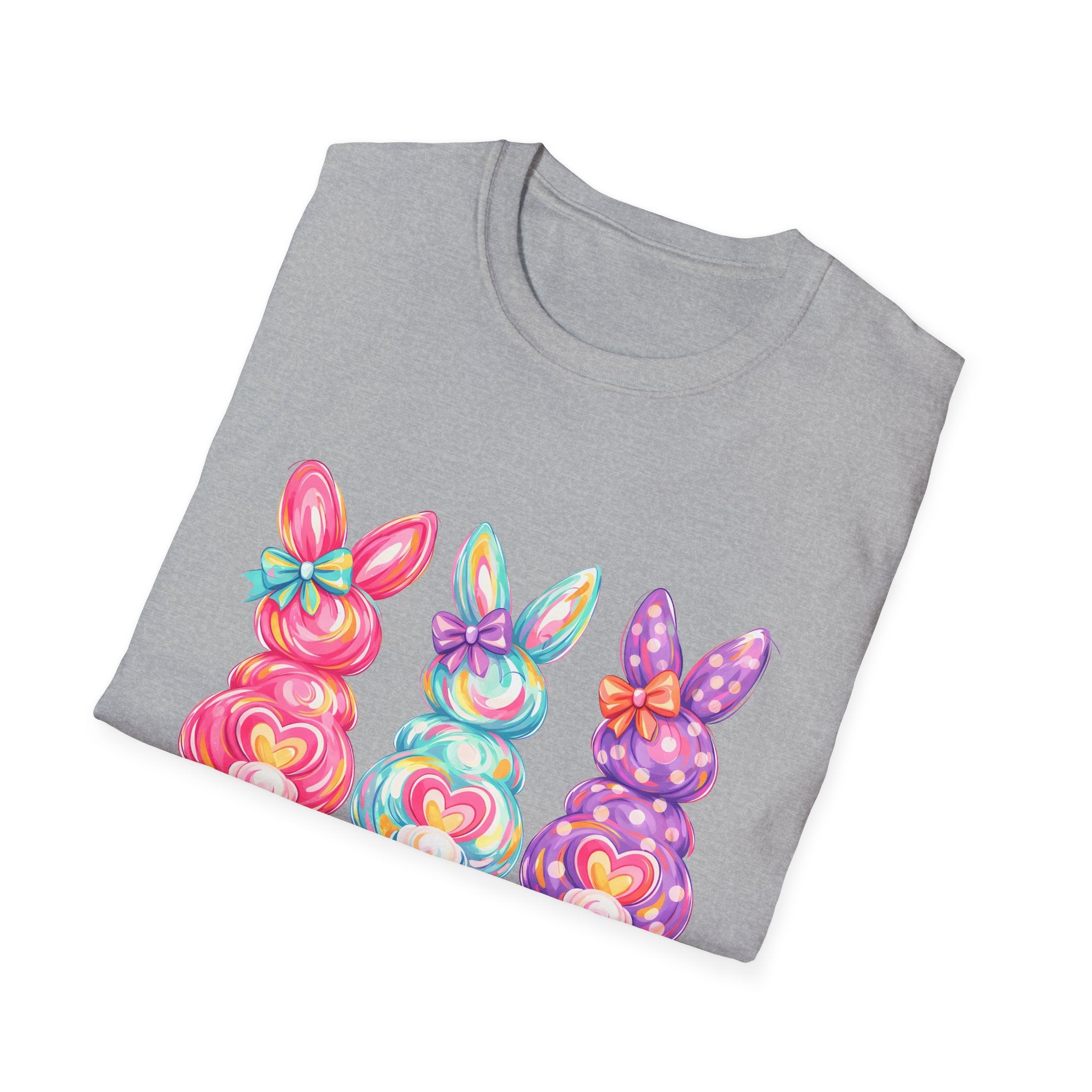Easter Rainbow Bunny Trio T-Shirt
