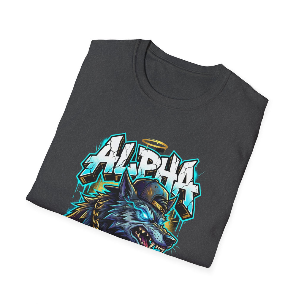 Alpha On The Streets Wolf Graphic T-Shirt — Urban Streetwear Tee