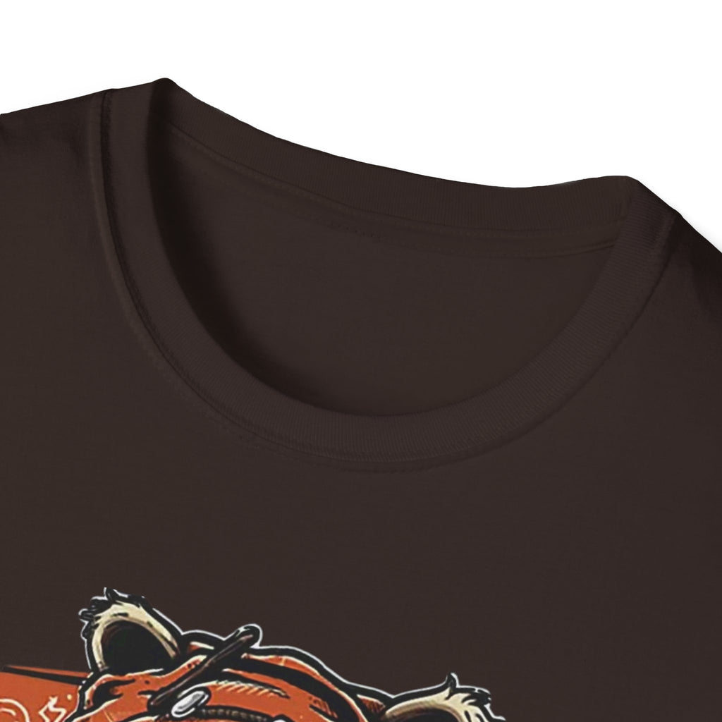 Retro Animal Stack T-Shirt — Vintage Owl, Fox & Raccoon Graphic Tee