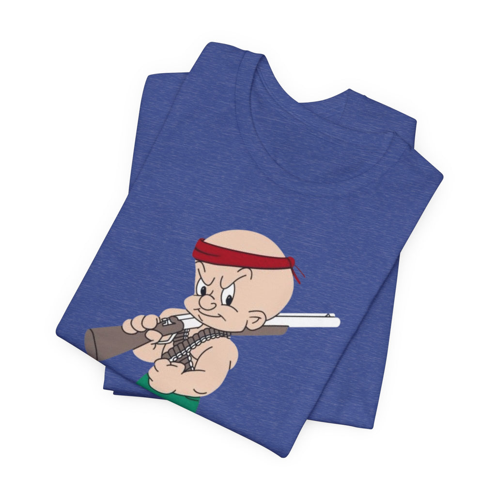 Wambo Funny Action Parody Tee | Cartoon Streetwear Graphic Shirt