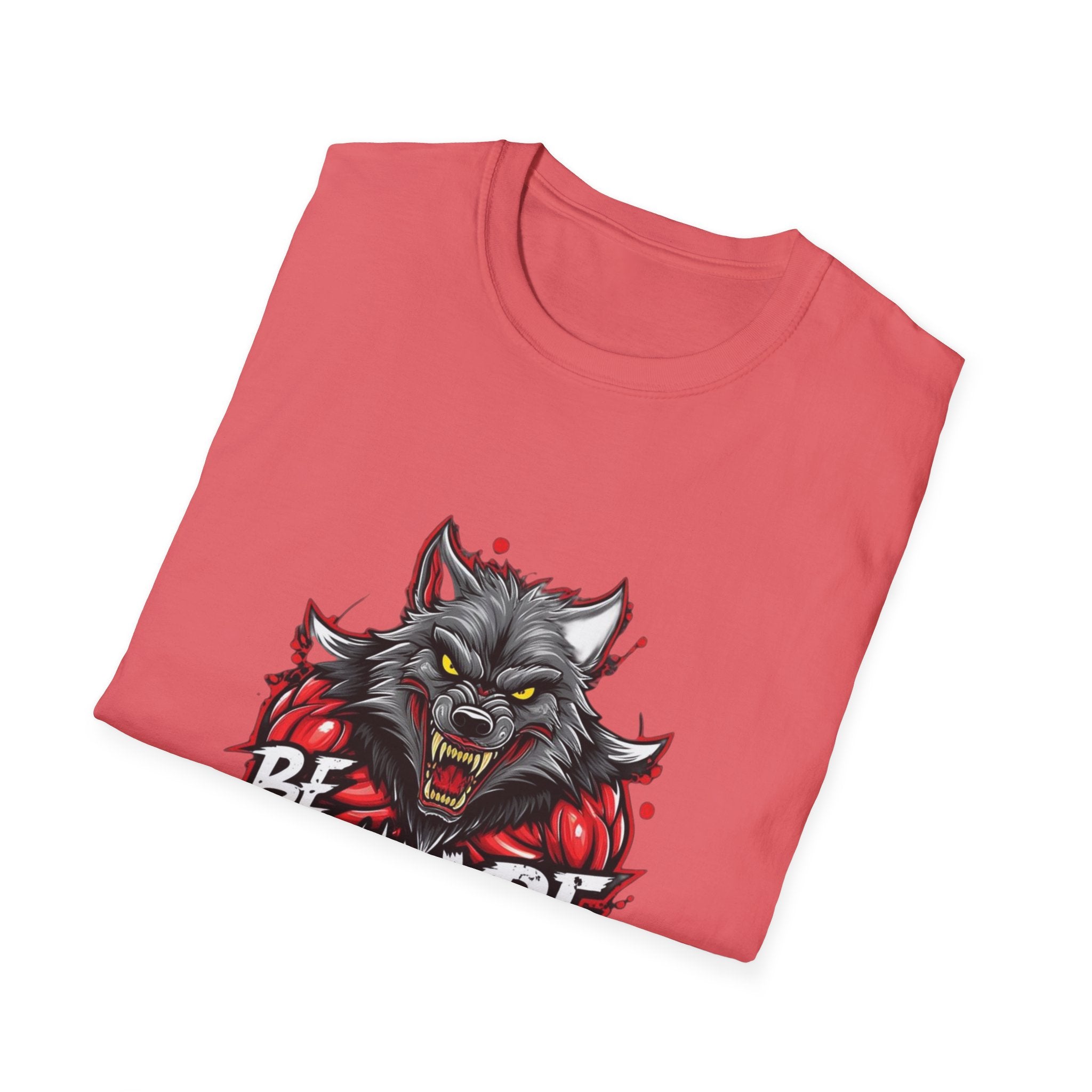 Be Aware Werewolf Graphic T-Shirt — Horror Wolf Design