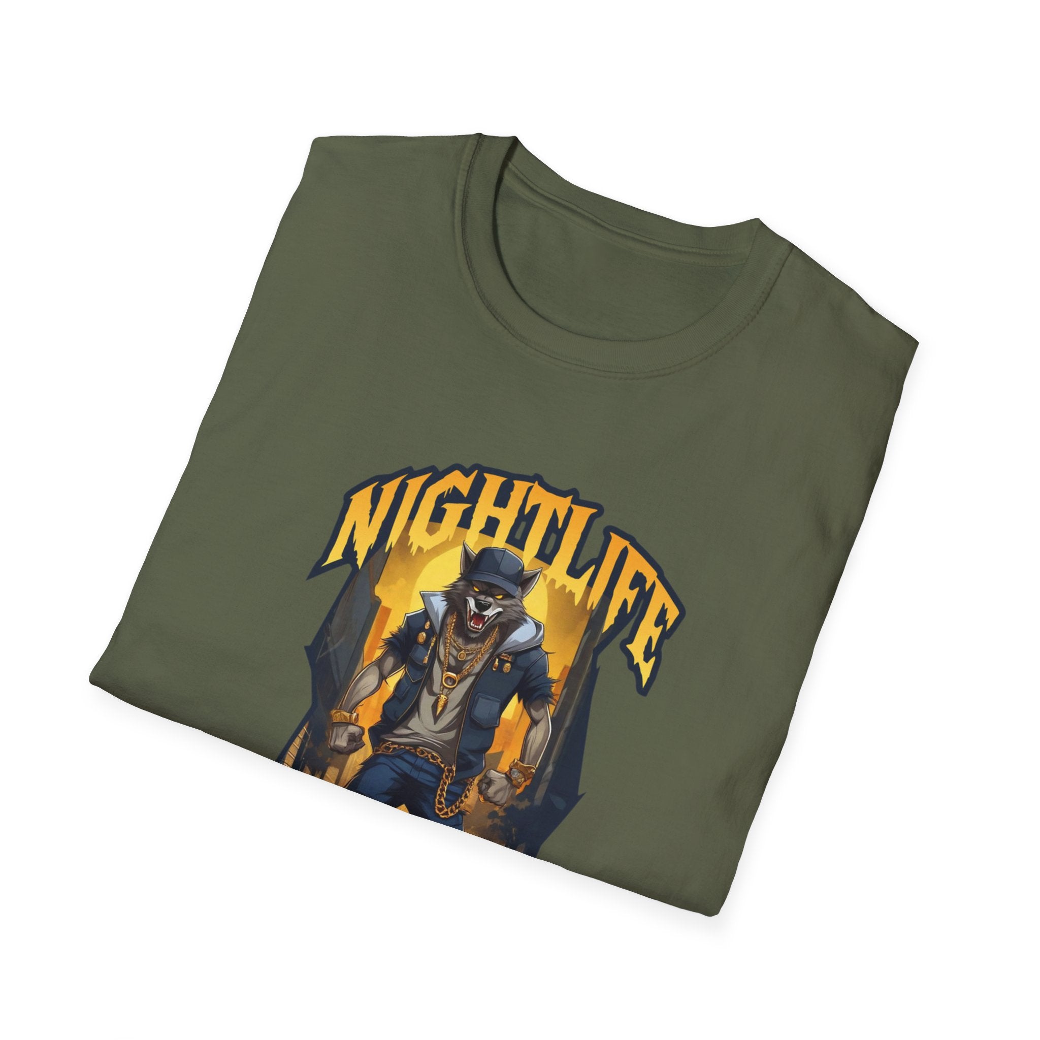 Nightlife Alpha T-Shirt — Werewolf Graphic Tee