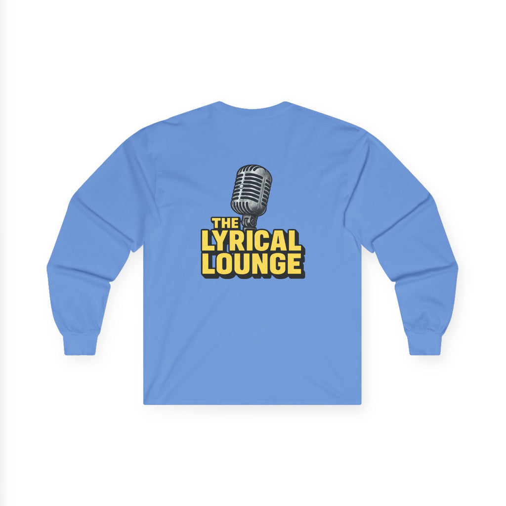 Long Sleeve Tee — 'The Lyrical Lounge' Microphone Logo