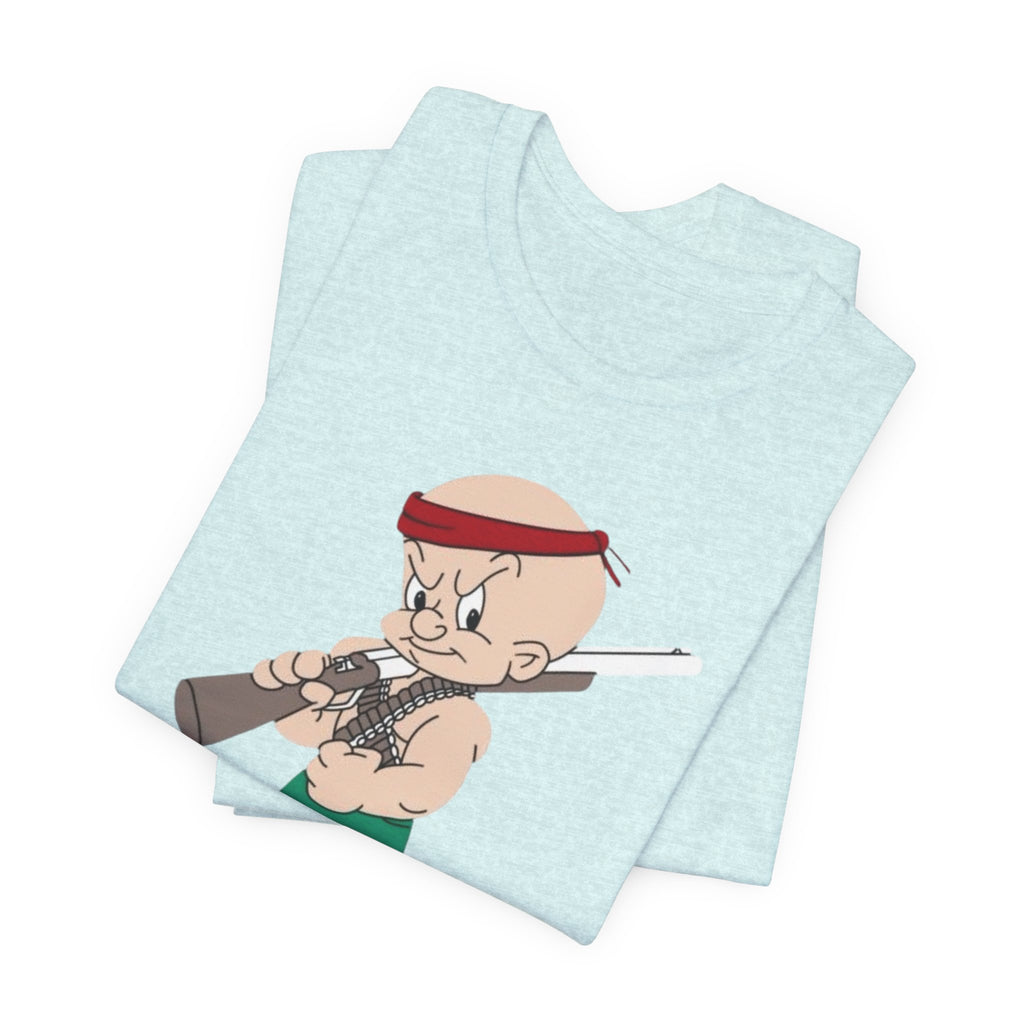 Wambo Funny Action Parody Tee | Cartoon Streetwear Graphic Shirt