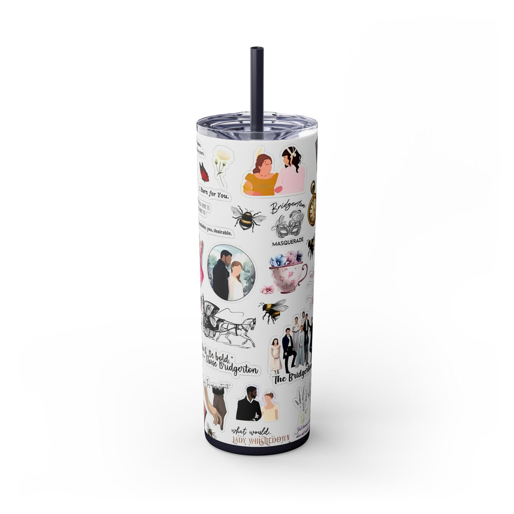 Bridgerton 20oz Skinny Tumbler with Straw