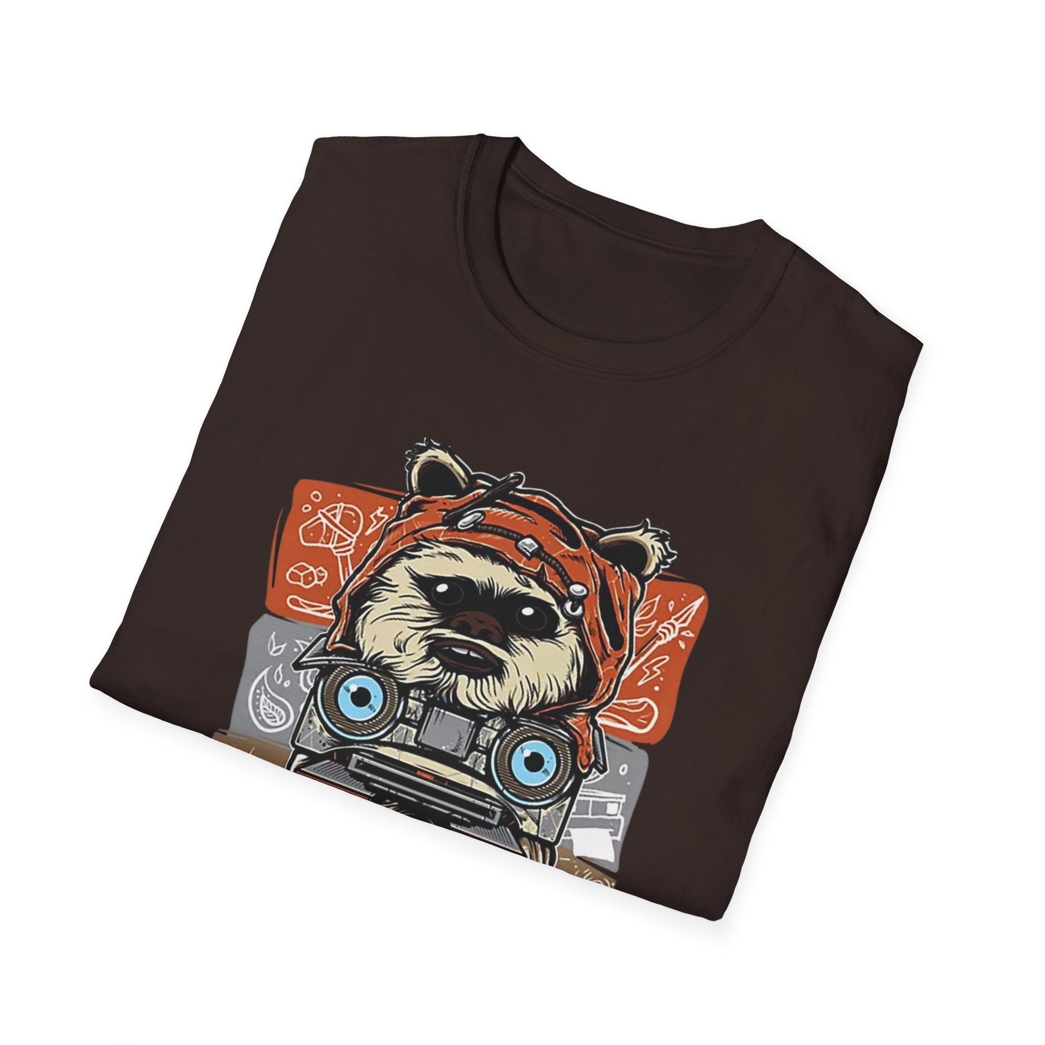 Retro Animal Stack T-Shirt — Vintage Owl, Fox & Raccoon Graphic Tee