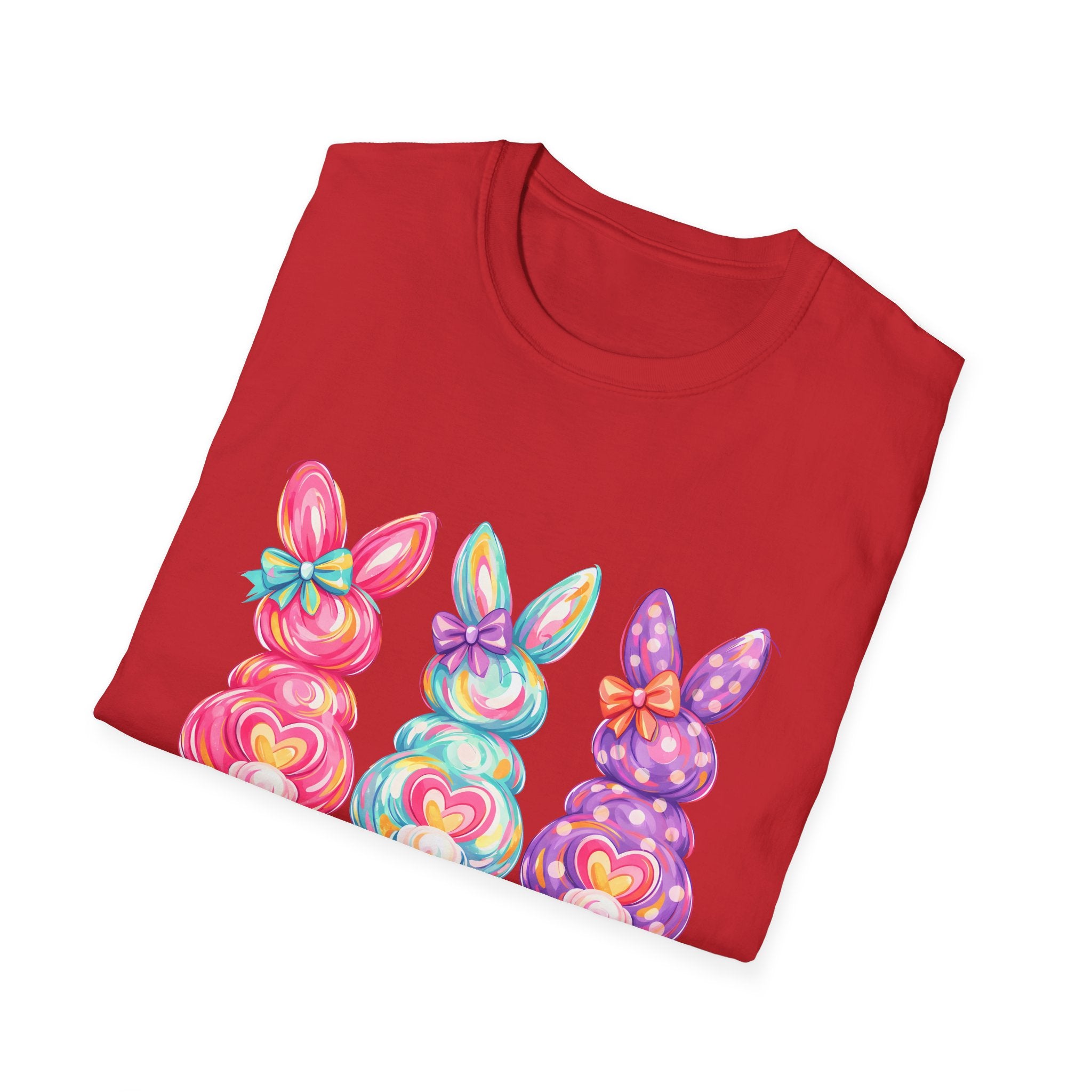 Easter Rainbow Bunny Trio T-Shirt