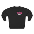 Baddies Baby Crewneck Sweatshirt — Cute Badass Cartoon Graphic