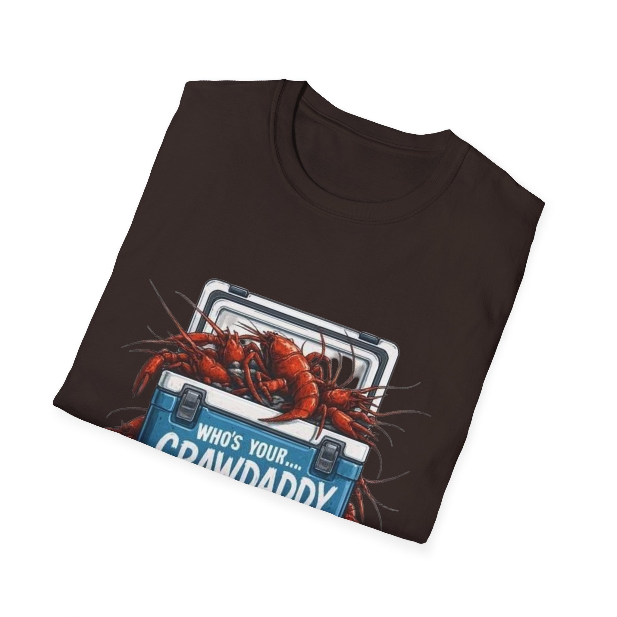Crawdaddy T-Shirt — "Who's Your Crawdaddy" Crawfish Boil Tee