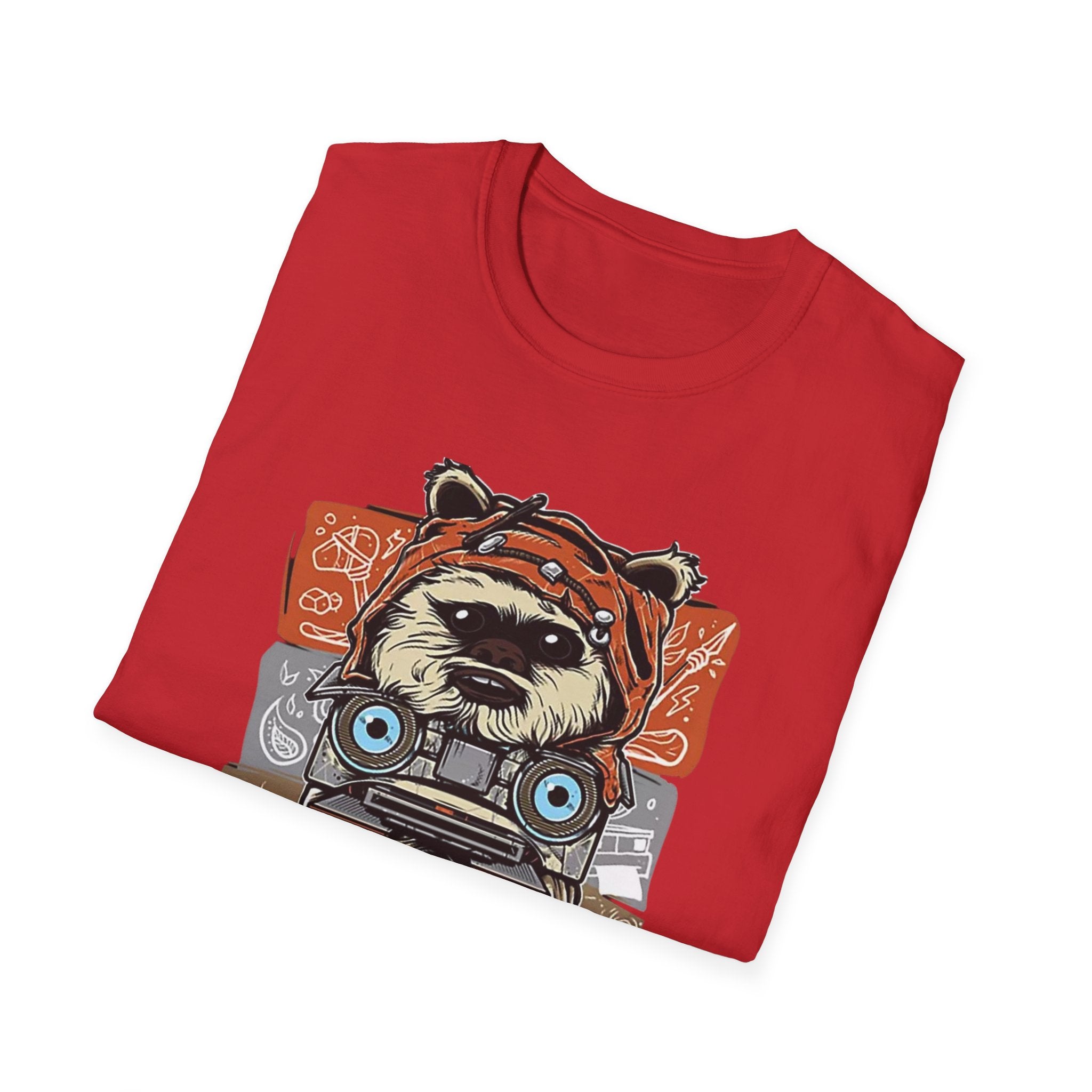 Retro Animal Stack T-Shirt — Vintage Owl, Fox & Raccoon Graphic Tee