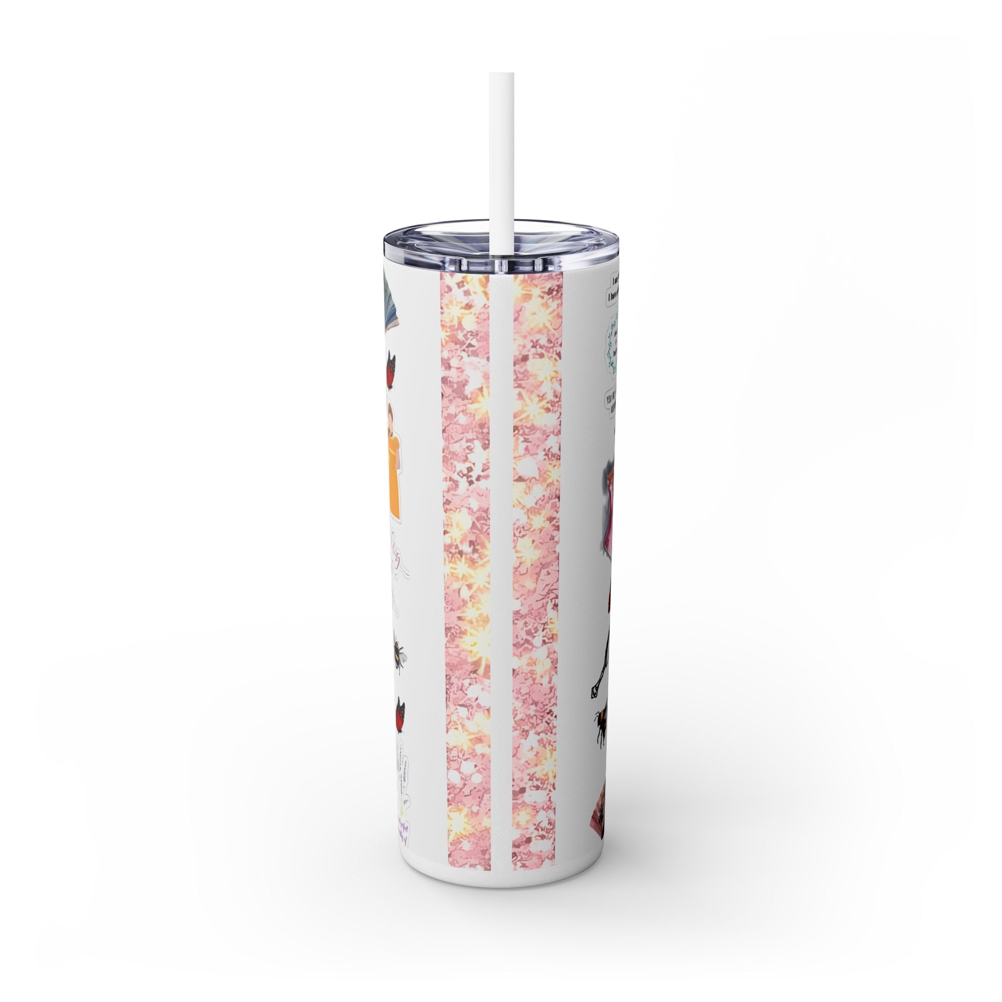 Bridgerton 20oz Skinny Tumbler with Straw