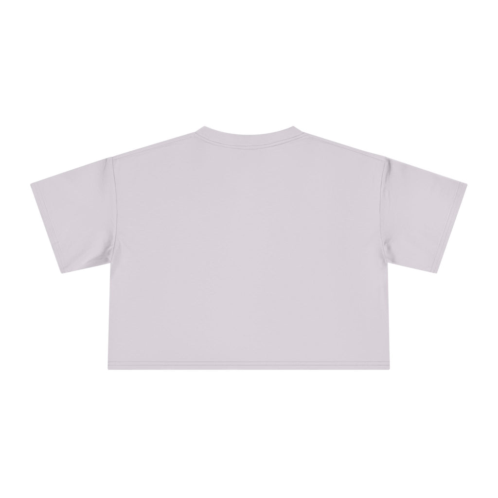 Crop Tee — "Kindness: Sprinkle It Everywhere" Floral Graphic