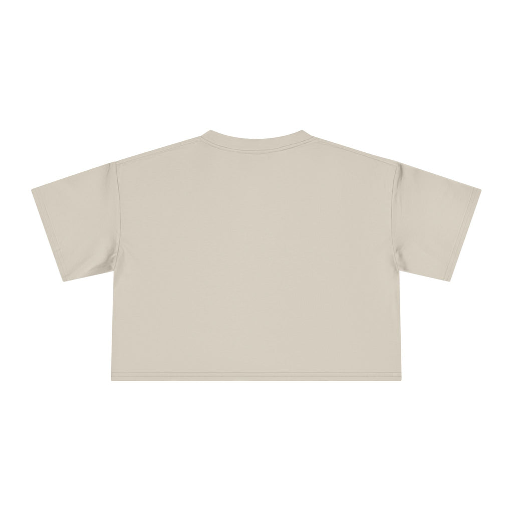 Crop Tee — "Kindness: Sprinkle It Everywhere" Floral Graphic