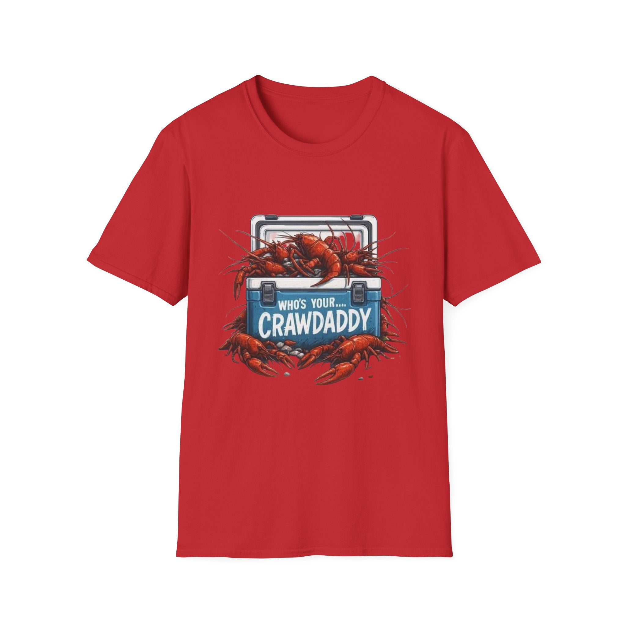 Crawdaddy T-Shirt — "Who's Your Crawdaddy" Crawfish Boil Tee