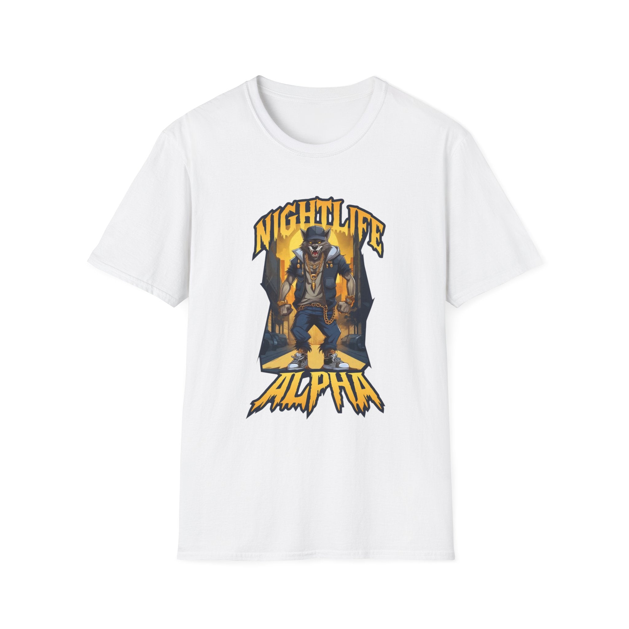 Nightlife Alpha T-Shirt — Werewolf Graphic Tee