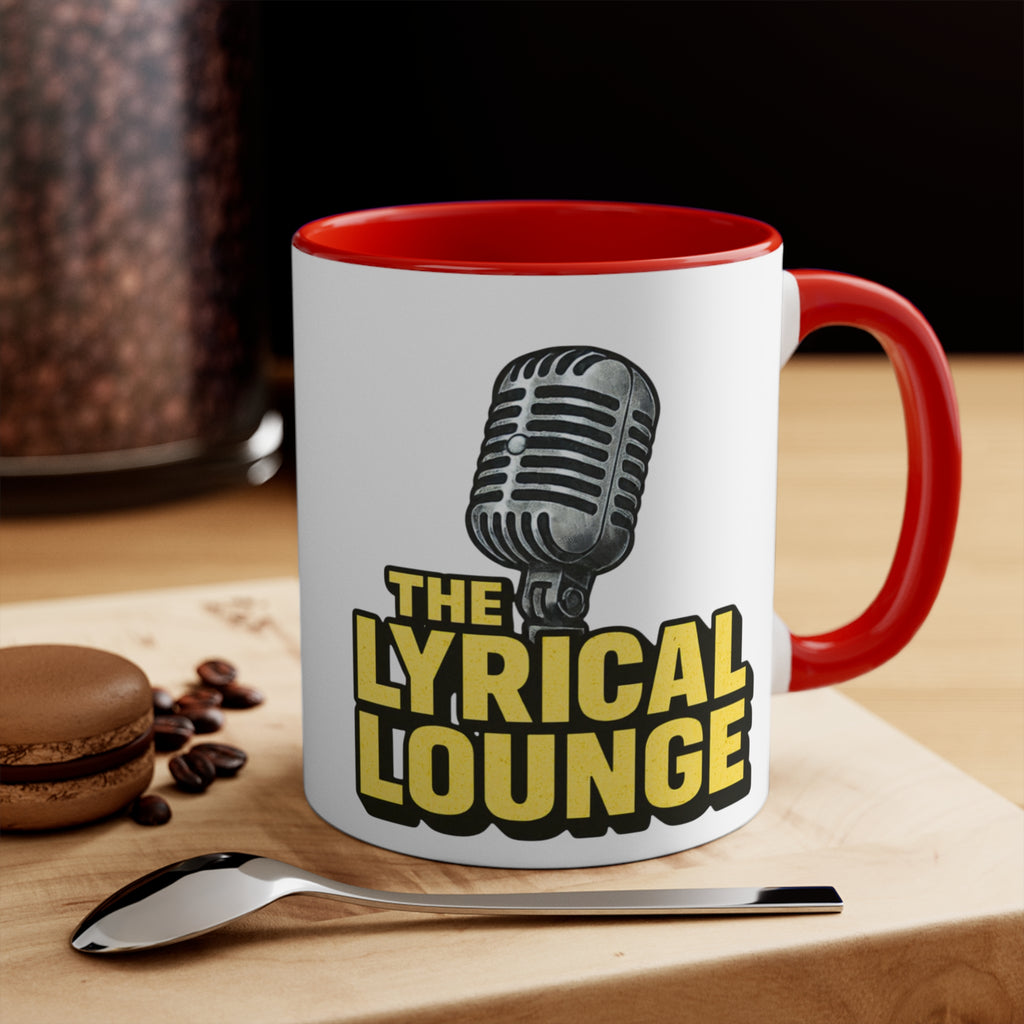 Lyrical Lounge Accent Mug — Cozy Music-Inspired Coffee Cup