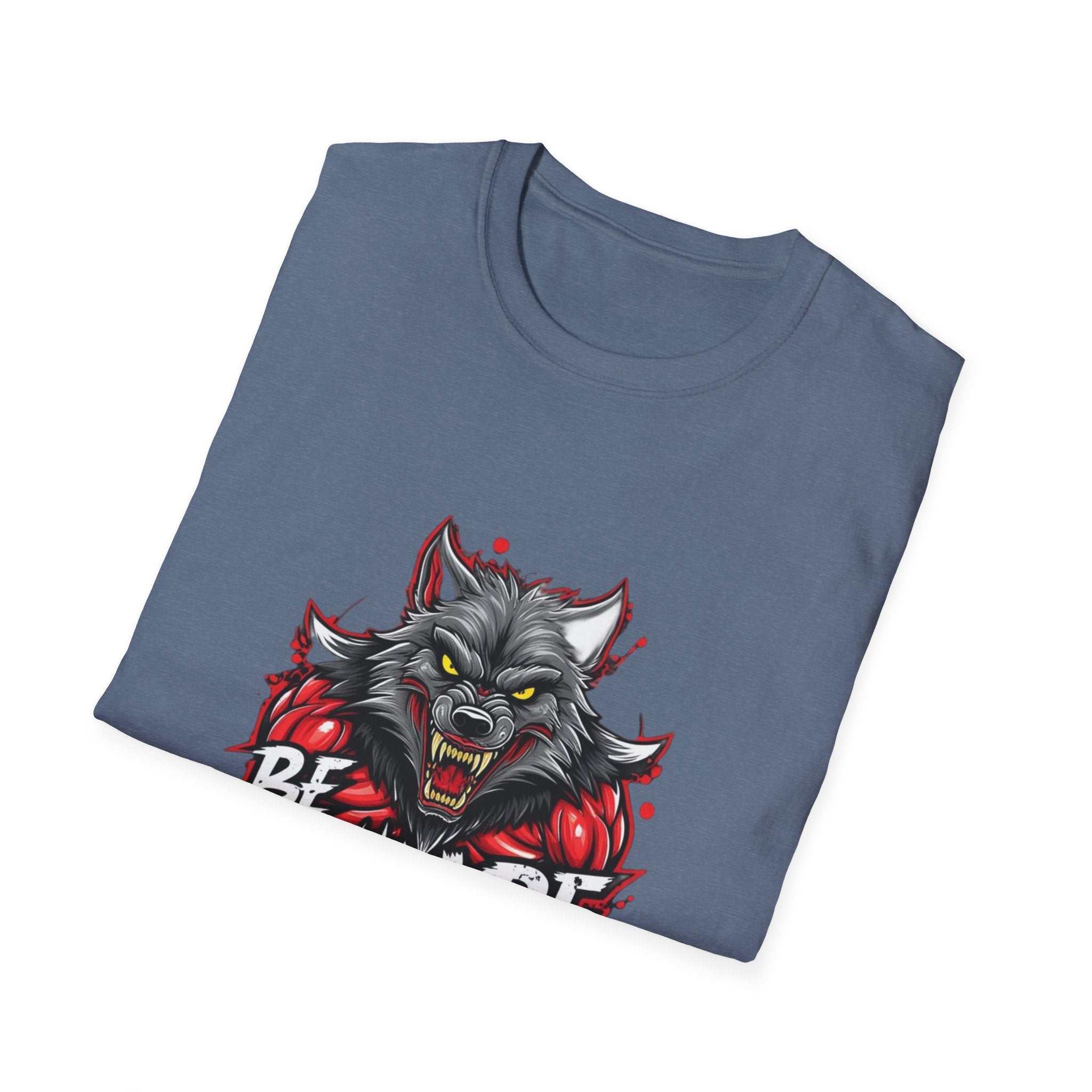 Be Aware Werewolf Graphic T-Shirt — Horror Wolf Design