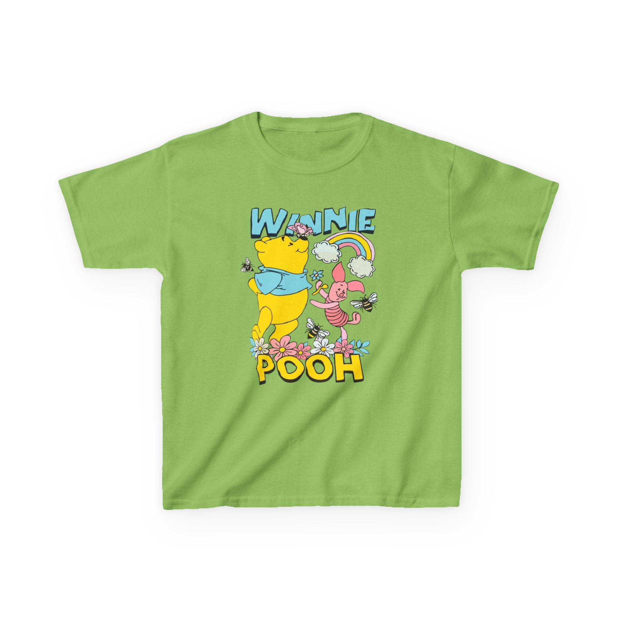 Winnie the Pooh Kids T-Shirt – Retro Pooh & Friends Graphic Tee for Children