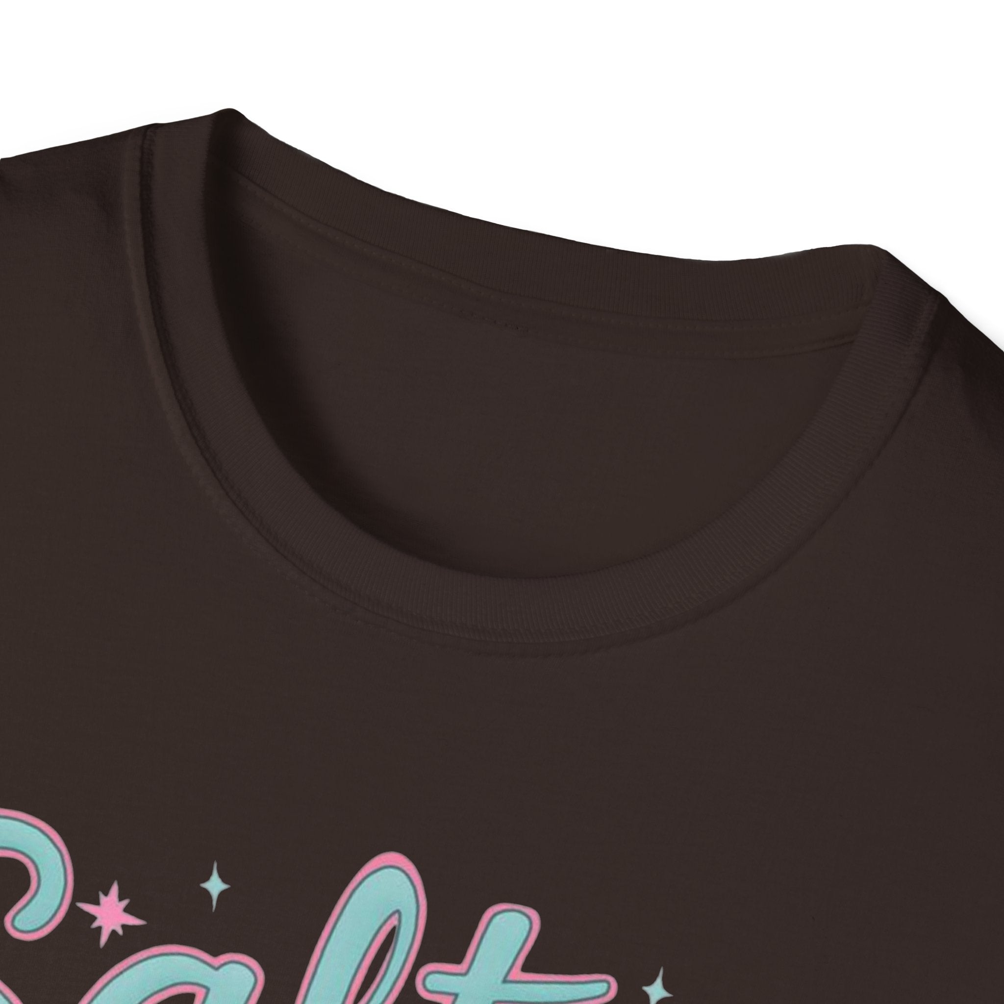 Salty Soul T-Shirt — Pink Seashell Beach Tee