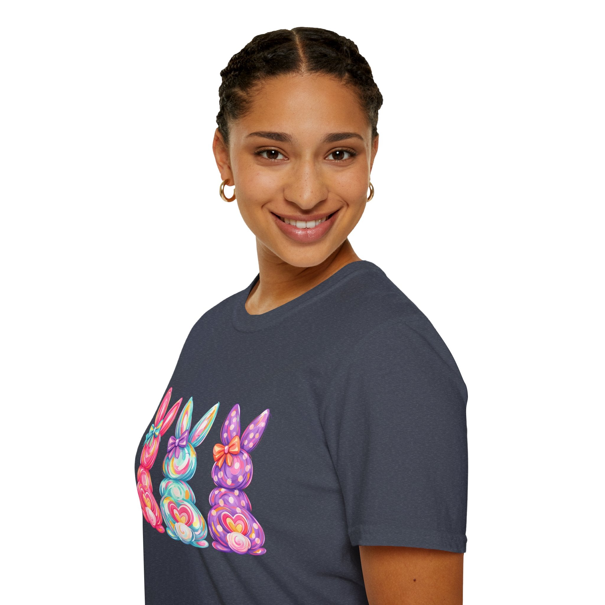Easter Rainbow Bunny Trio T-Shirt