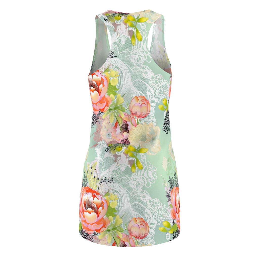 Women's Cut & Sew Racerback Dress (AOP)
